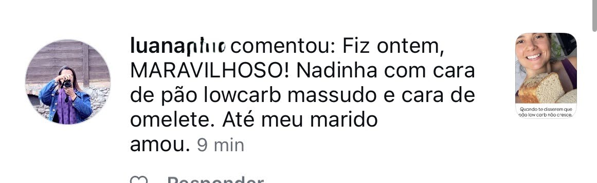 Comentário Luana Pino